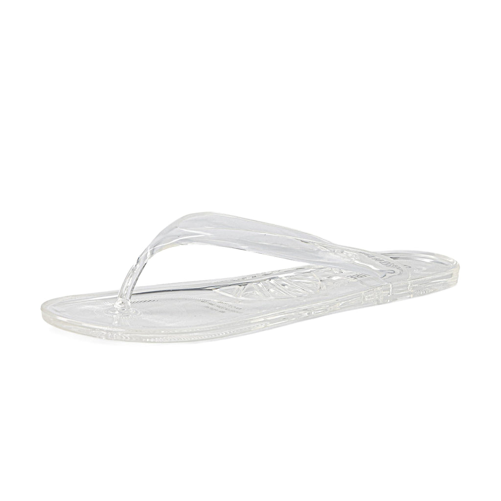 CUSHIONAIRE Splash Jelly Flip Flops for Women With Flexible Sole, Soft Footbed Summer Sandals for Women