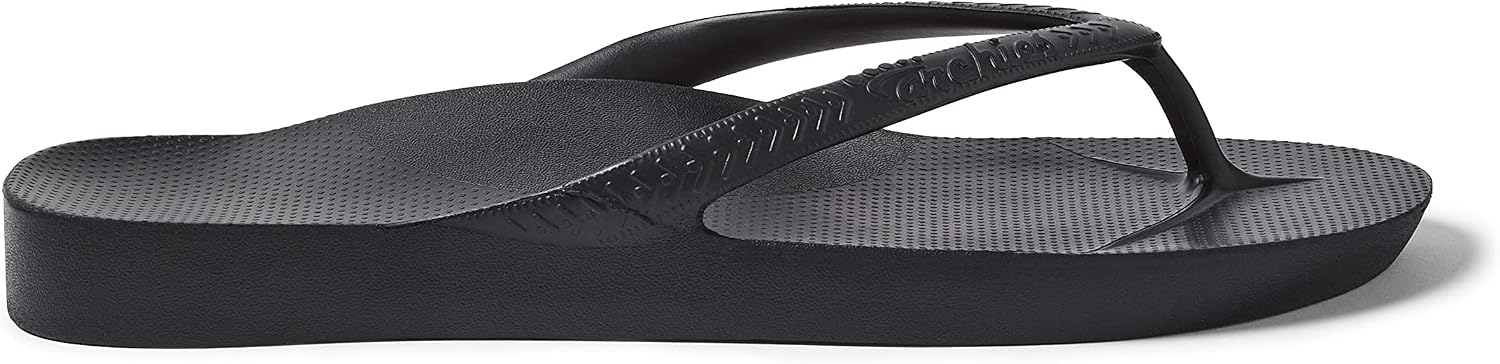 Archies Arch Support Flip Flops for Men & Women – Orthotic Sandals for Plantar Fasciitis Relief – Lightweight, Cushioning, Shock-Absorbing Thong Sandals for Walking, Foot Pain & All-Day Comfort