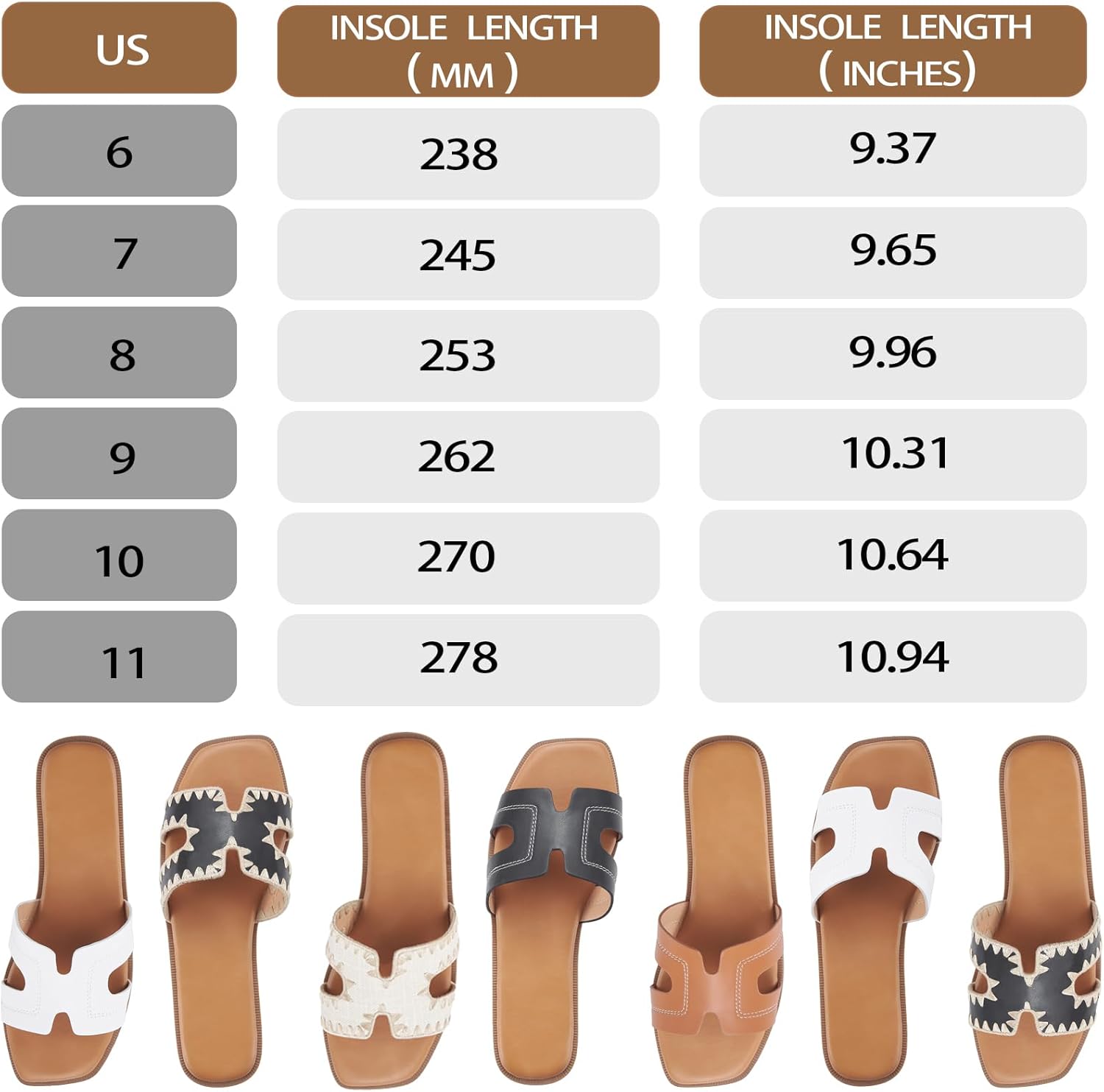 Womens Sandals Slip On Fashion Flat Sandals Soft Memory Foam Slides Comfortable Leather Open Toe Slide For Summer Dressy 2026