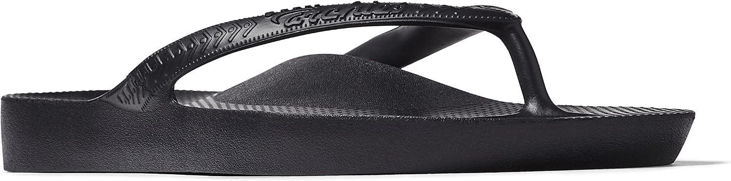 Archies Arch Support Flip Flops for Men & Women – Orthotic Sandals for Plantar Fasciitis Relief – Lightweight, Cushioning, Shock-Absorbing Thong Sandals for Walking, Foot Pain & All-Day Comfort
