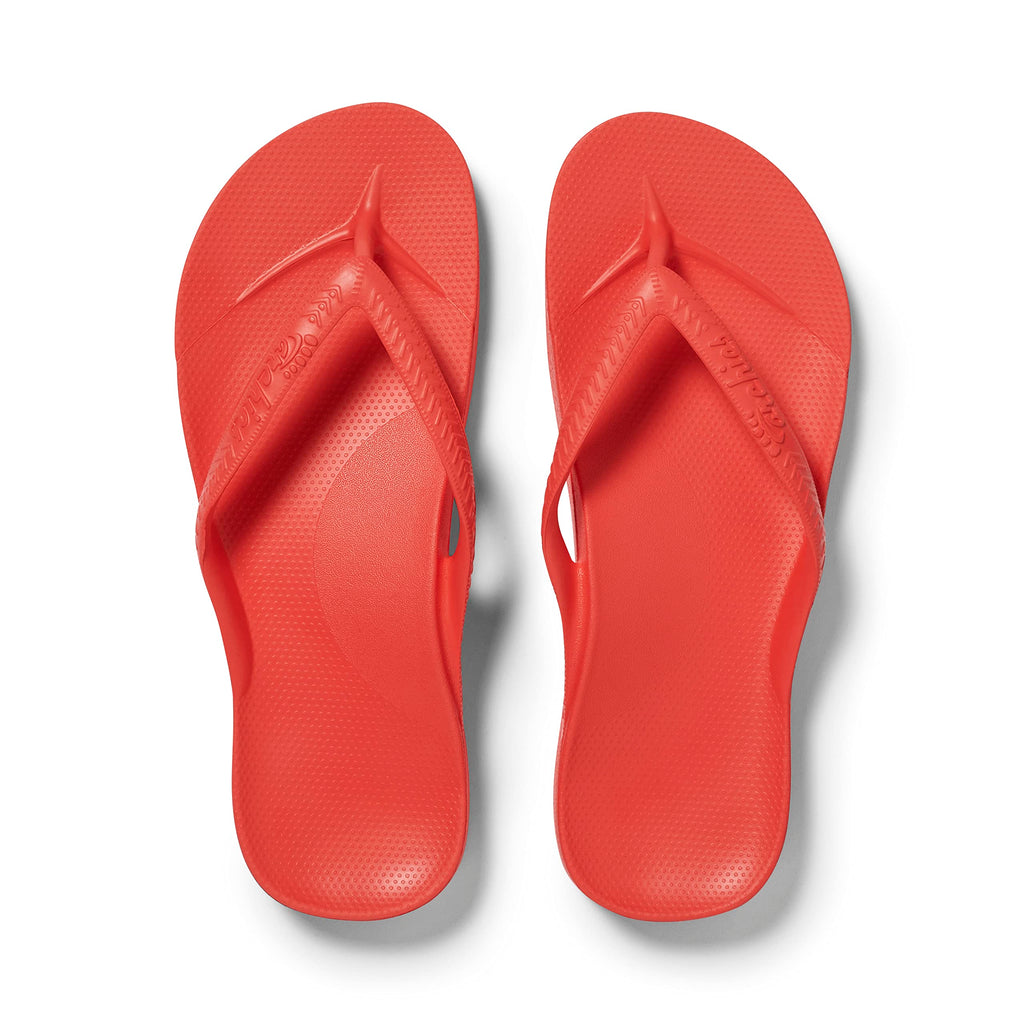 Archies Arch Support Flip Flops for Men & Women – Orthotic Sandals for Plantar Fasciitis Relief – Lightweight, Cushioning, Shock-Absorbing Thong Sandals for Walking, Foot Pain & All-Day Comfort